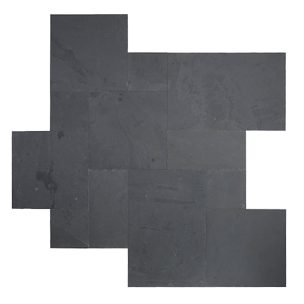 Msi Montauk Black Pattern Gauged Slate Floor And Wall Tile ZOR-NS-0021 - main